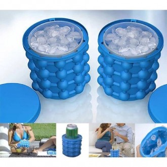 Ice Cube Maker Уникальная форма для заморозки льда силиконовая120 кубиков льда з. . фото 4