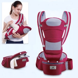 Хипсит, Эрго-рюкзак, кенгуру переноска Baby Carrier 6 в 1 Красный (n-890). Київ. фото 1 Хипсит, Эрго-рюкзак, кенгуру переноска Baby Carrier 6 в 1 Красный (n-890). Київ. фото 1