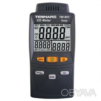 Детектор угарного газа ТМ-801 применяется для измерения концентрации СО до 1000 . . фото 1
