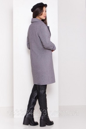 Стильное пальто модели "Вива" станет отличным дополнением вашего стиля. Оптималь. . фото 5