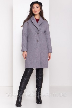 Стильное пальто модели "Вива" станет отличным дополнением вашего стиля. Оптималь. . фото 4