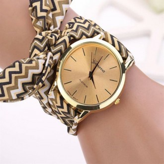 
Женские яркие наручные часы Geneva
 
 
Модные наручные часы с тканевым ремешком. . фото 4