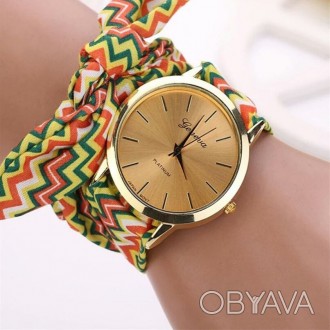 
Женские яркие наручные часы Geneva
 
 
Модные наручные часы с тканевым ремешком. . фото 1