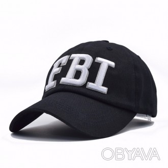 Кепка Бейсболка FBI (ФБР), Унисекс
 
 
Бейсболка изготовлена из качественного хл. . фото 1