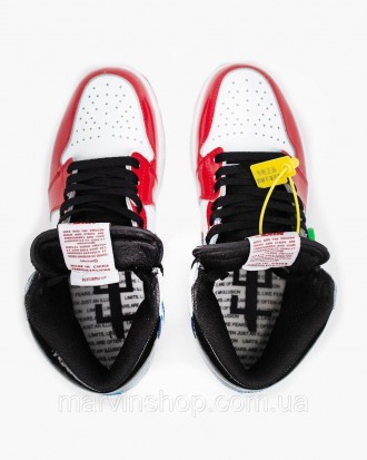 Кроссовки женские разноцветные Nike Air Jordan 1 Retro High 
Спортивные женские . . фото 9