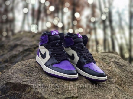 Кроссовки женские фиолетовые-черные Nike Air Jordan 1
Представляем вам женские к. . фото 8