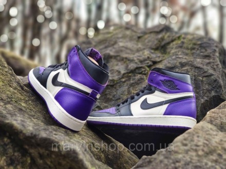 Кроссовки женские фиолетовые-черные Nike Air Jordan 1
Представляем вам женские к. . фото 3