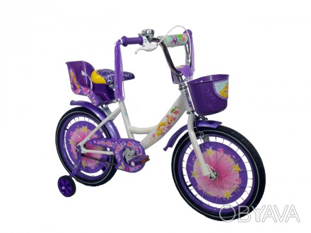  Оригинальный велосипед для девочки имеет не только прекрасный дизайн, но также . . фото 1