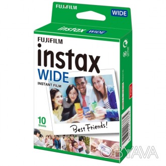 Пленка Instax Wide предназначена для всех фотокамер Fujifilm Instax Wide и выпус. . фото 1