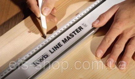 Алюмінієва лінійка прецизійна 1000 мм kwb LINE MASTER
 Line Master особливості: . . фото 2