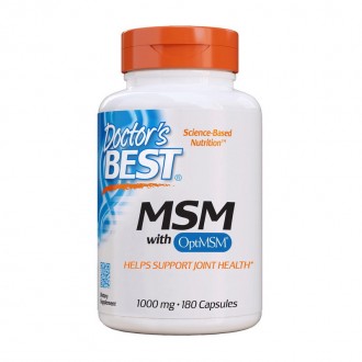 Метилсульфонилметан МСМ Doctor's BEST MSM with OptiMSM 180 капсул. Киев. фото 1 Метилсульфонилметан МСМ Doctor's BEST MSM with OptiMSM 180 капсул. Киев. фото 1