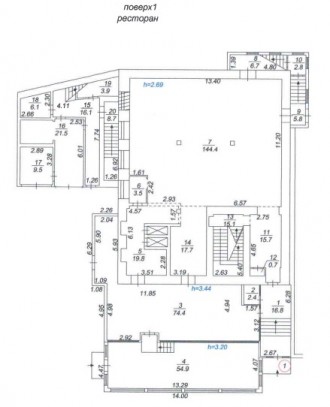 Продажа ресторана в центре столицы, ул. Московская. 3-этажное здание, общая площ. Печерск. фото 10