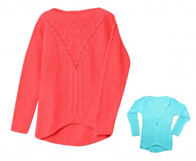 В'язаний светр для дівчатка з круглої горловиною. Виробництво Туреччина.
ПЕРЕВАГ. . фото 2