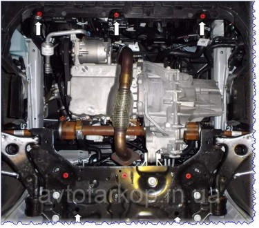 Защита двигателя для автомобиля:
Ford Transit Connect (2013-) Кольчуга
Защищает . . фото 5