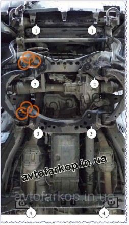 Защита двигателя , КПП и радиатор для автомобиля
Toyota Sequoia (2008-)
Защищает. . фото 5