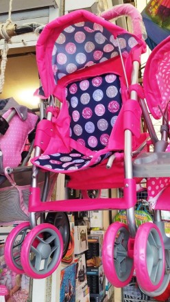 Детская прогулочная коляска для кукол Melogo 9352 поворотные колеса, регулируема. Харьков. фото 1