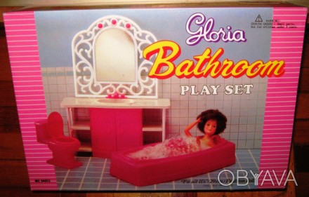 Меблі для ляльок типу Барбі Глорія Gloria Gloria 94013 Ванна
Яка дівчинка не мрі. . фото 1