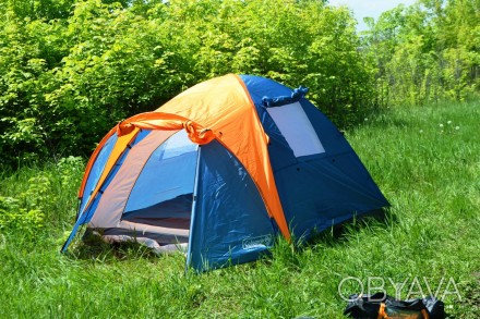 Палатка трехместная Coleman 1011
Легкая классическая двухслойная палатка с тамбу. . фото 1