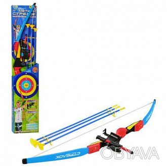 Лук детский Меткий стрелок Limo Toy M 0006
В комплект входят стрелы и мишень.
ст. . фото 1