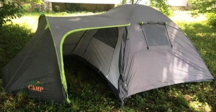 Палатка туристическая 4-х местная GreenCamp 1009-2 два входа 440x245x155 см. Харьков. фото 1 Палатка туристическая 4-х местная GreenCamp 1009-2 два входа 440x245x155 см. Харьков. фото 1