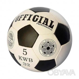 М'яч футбольний розмір 5 2500 200 Офіціал 420-430гр
Верхній шар м'яча має комірч. . фото 1