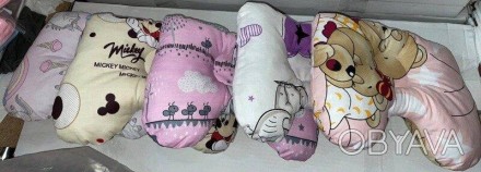 Дитяча ортопедична подушка для новонароджених Метелик 30х25 см
Представляємо до . . фото 1