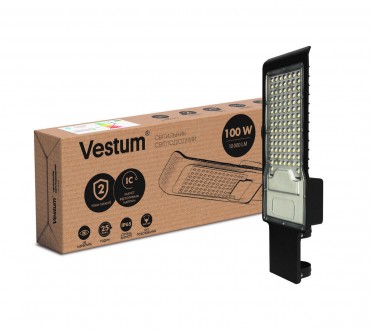 Світлодіодний консольний світильник Vestum 100W 10000Лм 6500K 85-265V IP65 1-VS-9003. Херсон. фото 1 Світлодіодний консольний світильник Vestum 100W 10000Лм 6500K 85-265V IP65 1-VS-9003. Херсон. фото 1
