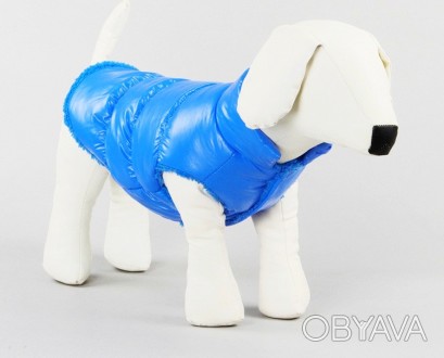 Куртка для собак Alfa «Дутик». Внутри утеплена синтепоном, подкладка из искусств. . фото 1