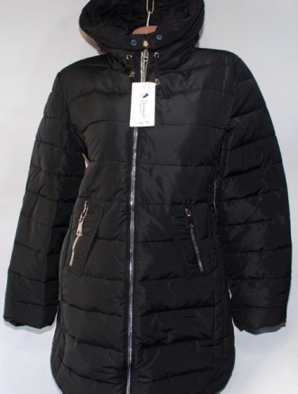 Куртка жіноча зимова подовжена тепла щільна плащівка синтепон 44 розміру.
* Колі. . фото 5