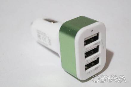 Описание
3-портовый USB-адаптер Smart Mini в авто, Автомобильное зарядное устрой. . фото 1