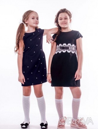 Школьное платье для девочки . Это платье понравится юной моднице элегантностью. . . фото 1