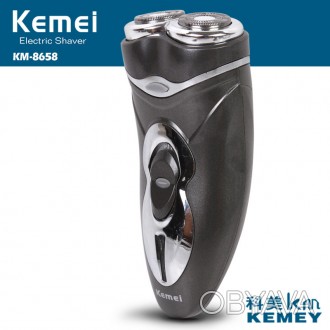 Электробритва мужская Kemei 8658 обеспечит вам качество и комфорт бритья.
Данная. . фото 1