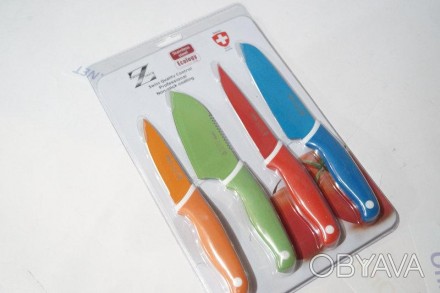 Набор кухонных ножей с дощечкой для разделки Swiss Zurich SZ-13105
Универсальный. . фото 1