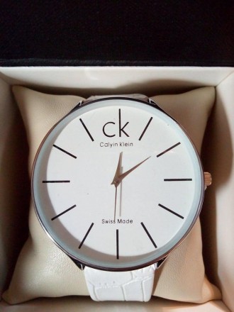 Часы белые в стиле Calvin Klein CK Кельвин Кляйн. Харьков. фото 1 Часы белые в стиле Calvin Klein CK Кельвин Кляйн. Харьков. фото 1
