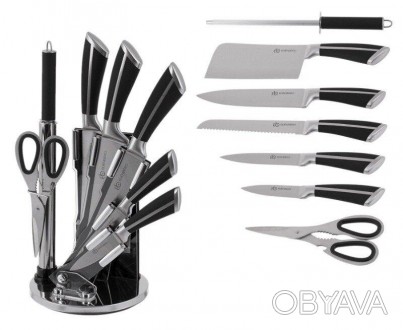 Набор кухонных ножей ТМ Edenberg EB-3611 состоит из пяти кухонных ножей, одних к. . фото 1