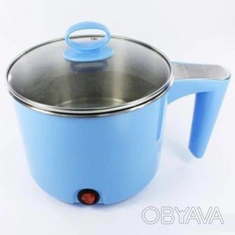 Электрокастрюля общий объем 1,7 литр Multi-functional Cooking Pot
 Готовьте там . . фото 1