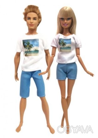 Набор кукольные костюмы для куклы Барби и Кена 
В разновидностях вы можете выбра. . фото 1