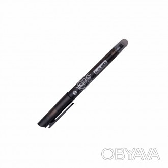 Ручка гелевая "пиши-стирай" Erase Slim, черный, 0.5 mm. . фото 1