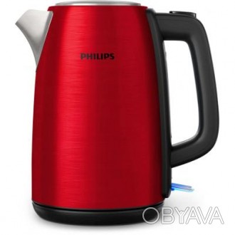 Электрочайник PHILIPS HD9352/60Крепкий чайник с безопасной, пищевой нержавеющей . . фото 1