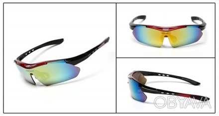 Спортивные защитные очки RBWORLD - универсальная модель, которая имеет широкий к. . фото 1