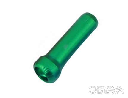 Концевик обжимной алюминиевый цветной «MUQZI» для тросов линий тормозов и скорос. . фото 1