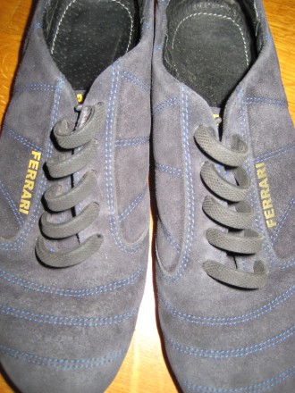 Продам школьные туфли на мальчика. Размер 35, стелька 23 см. Цвет темно-синий, м. . фото 5