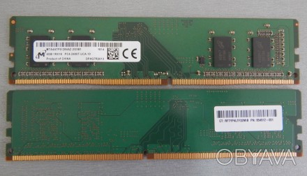 Оперативна пам'ять Micron/Samsung DDR4-2133/2400/2666/ 8096MB (8GB)
Фото информа. . фото 1