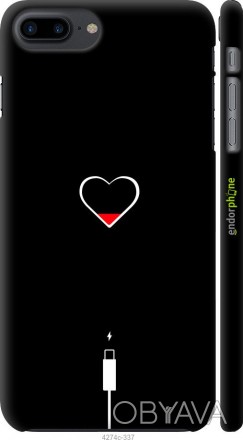 Чехол "Подзарядка сердца" для Apple iPhone 8 PlusПредставляем Вашему вниманию ди. . фото 1