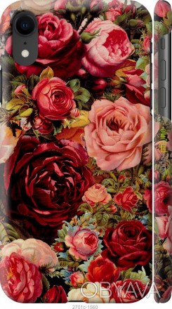 Чехол "Цветущие розы" для Apple iPhone XRПредставляем Вашему вниманию дизайнерск. . фото 1