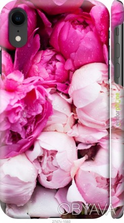 Чехол "Розовые пионы" для Apple iPhone XRПредставляем Вашему вниманию дизайнерск. . фото 1