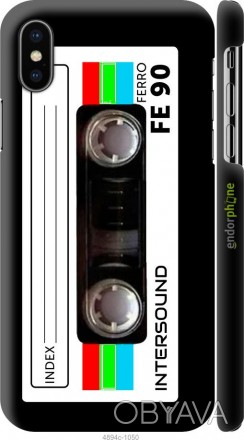 Чехол "Кассета с90" для Apple iPhone XSПредставляем Вашему вниманию дизайнерские. . фото 1