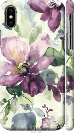 Чехол "Цветы акварелью" для Apple iPhone XSПредставляем Вашему вниманию дизайнер. . фото 1