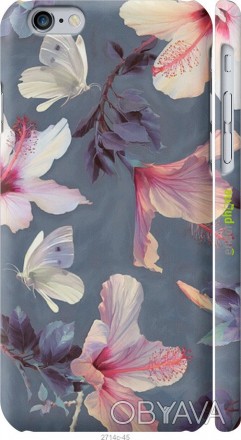 Чехол "Нарисованные цветы" для iPhone 6sПредставляем Вашему вниманию дизайнерски. . фото 1