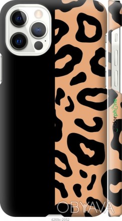 Чехол "Пятна леопарда" для Apple iPhone 12Представляем Вашему вниманию дизайнерс. . фото 1